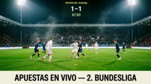 Apuestas en Vivo en la 2. Bundesliga — Guía de Mercados Live