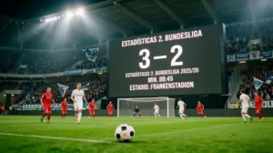 Estadísticas 2. Bundesliga 2025/26 — Datos Clave para Apostar